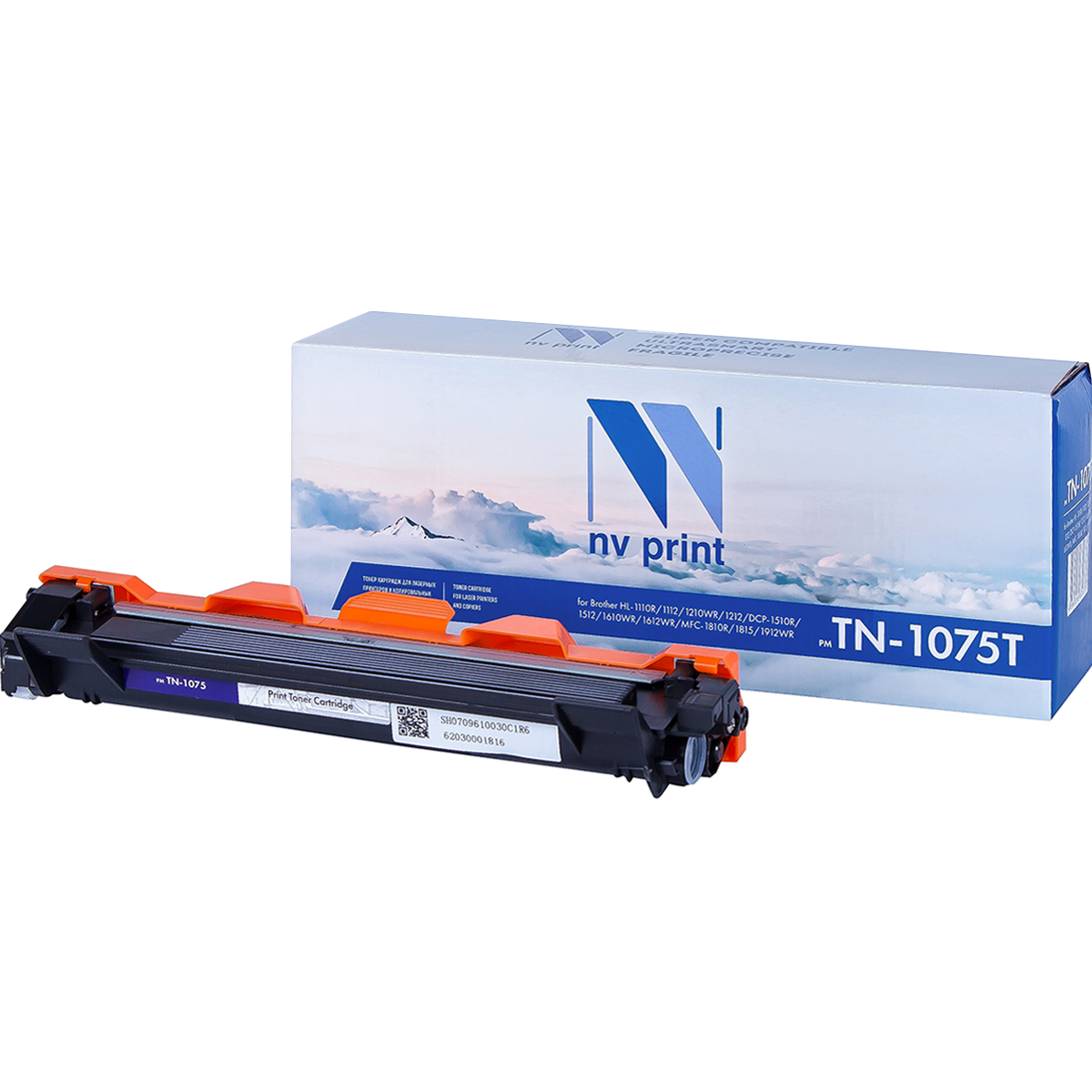 Картридж NVP совместимый Brother TN-1075T