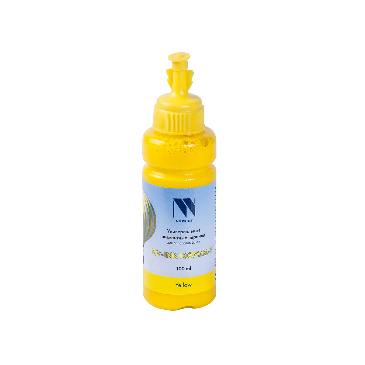 Чернила NV универсальные пигментные INK100PGM Yellow