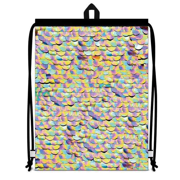 Мешок д/обуви БЕНЗИНОВЫЙ пайетки