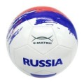 Мяч футбольный X-Match, 1 слой PVC, Россия, камера резина, машин. обраб