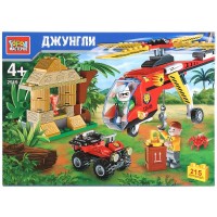 Конструктор Джунгли: Вертолет 215дет.
