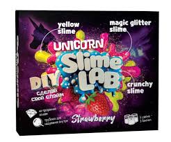 Набор для исследования Slime Lab Unicorn Клубника