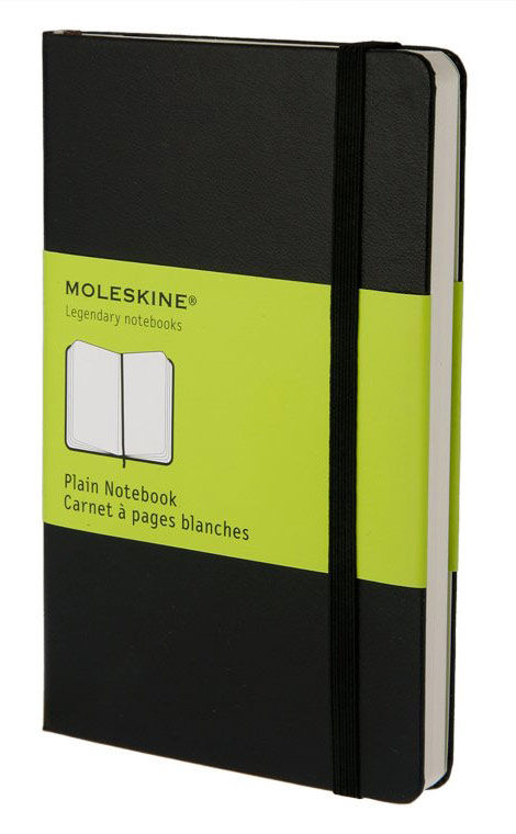 Блокнот А6 192л Moleskine нелин Classic Pocket черный