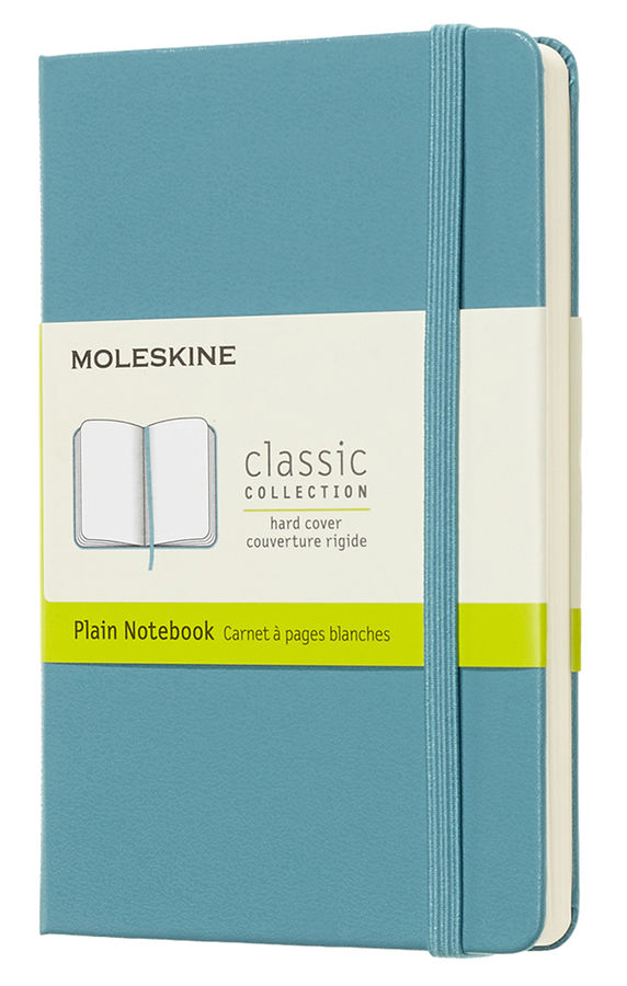 Блокнот А6 192л Moleskine нелин Classic Pocket голубой