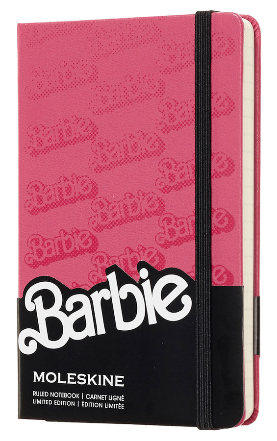 Блокнот А6 192л Moleskine лин Limited Edition Barbie розовый