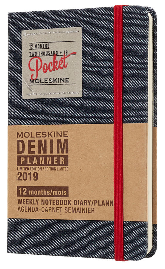 Блокнот А6 144л Moleskine Limited Edition Denim джинса черн