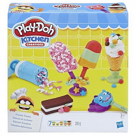 Play-Doh Создай любимое мороженое 280гр. МАХ СКИДКА 15% РОЗНИЦА