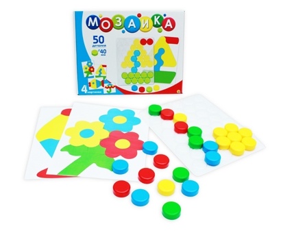 Мозаика 50 фишек, 40 мм