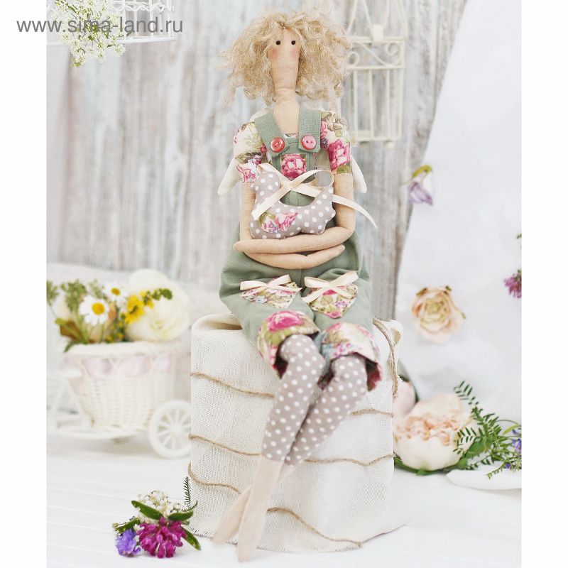 Творч Набор для шитья игрушки Ангелочек Ванесса 50см