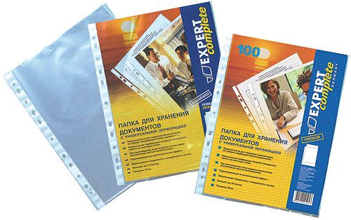 Вкладыш д/папок А4 мультифора 60мк EC