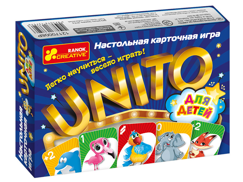 Игра Настольная UNITO (детская) карточная