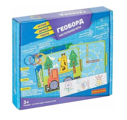 Игра Настольная Геоборд двусторонний