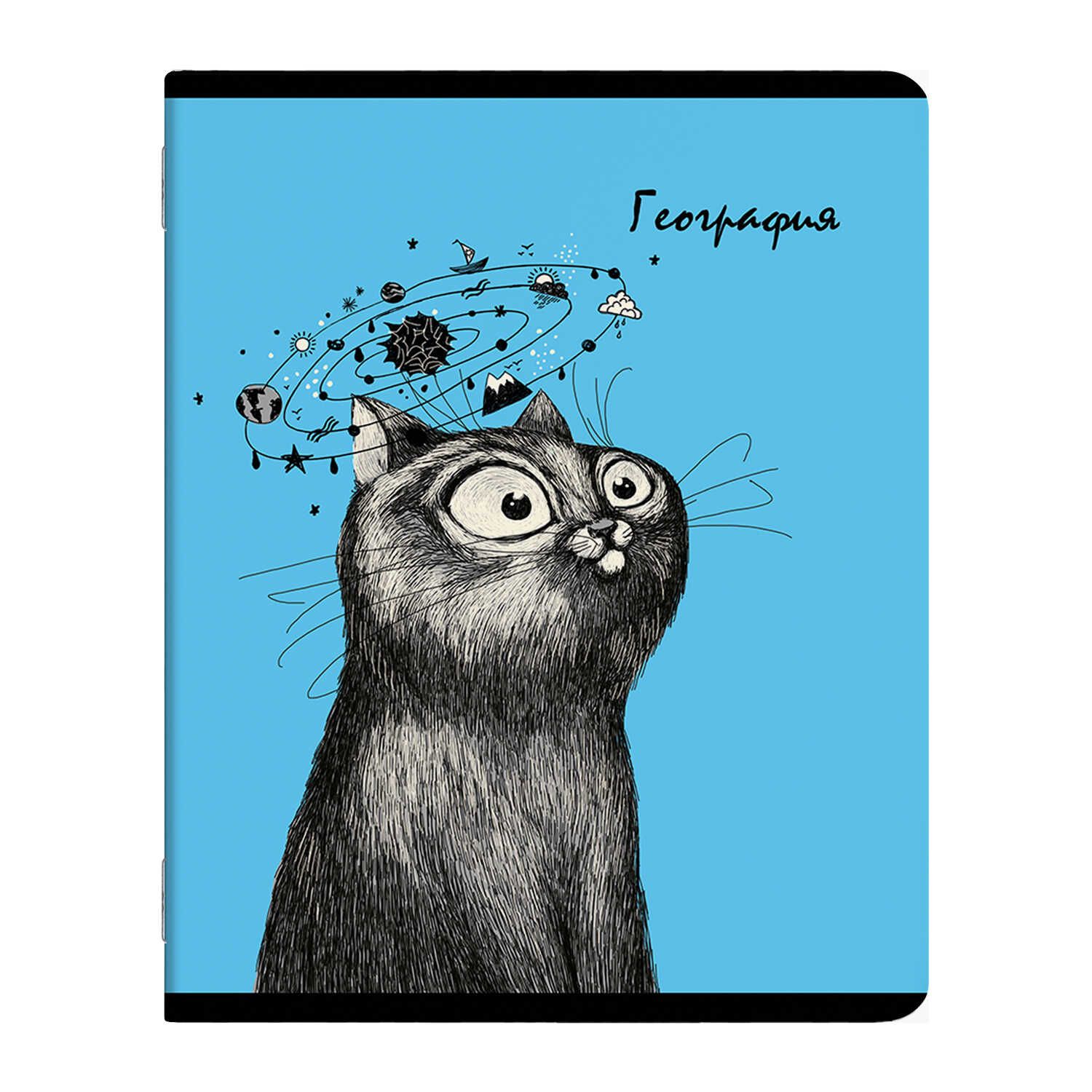 Тетрадь 48л кл темат География Звери Юмор