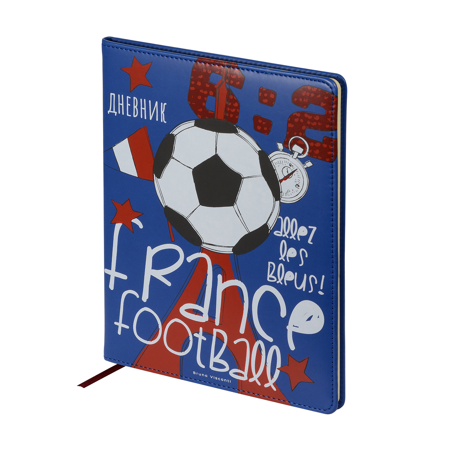 Дневник ст кл иск.кожа BV Футбол. Чемпионы.франция