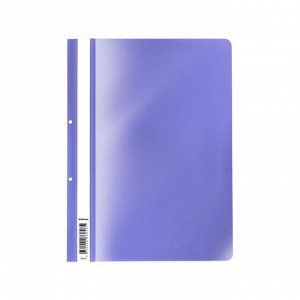 Папка-скоросшиватель верх прозрачный EK фиолетовый