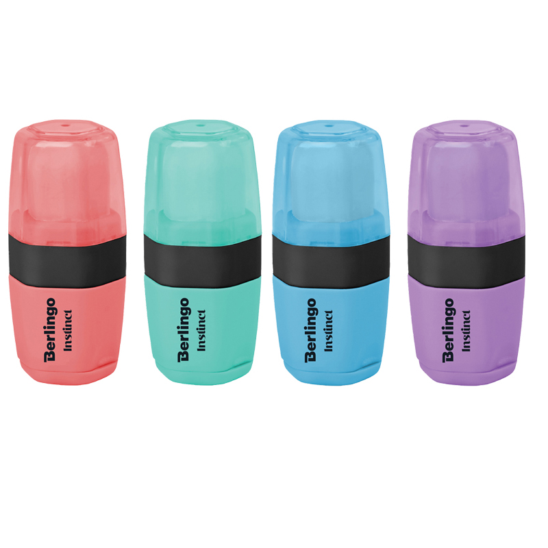 Ластик + точилка 1отв Berlingo Instinct с контейнером