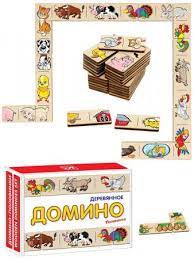 Домино-пазл Домашние животные. Половинки
