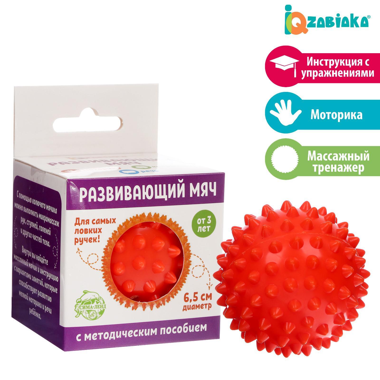 Мяч развивающий, маленький