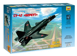 Сборная модель Российский сверхманевр.истребитель... Су-47 Беркут 1/72
