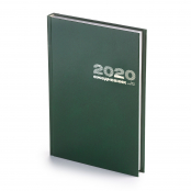 Ежедневник А5 2022г зеленый (бумвинил)