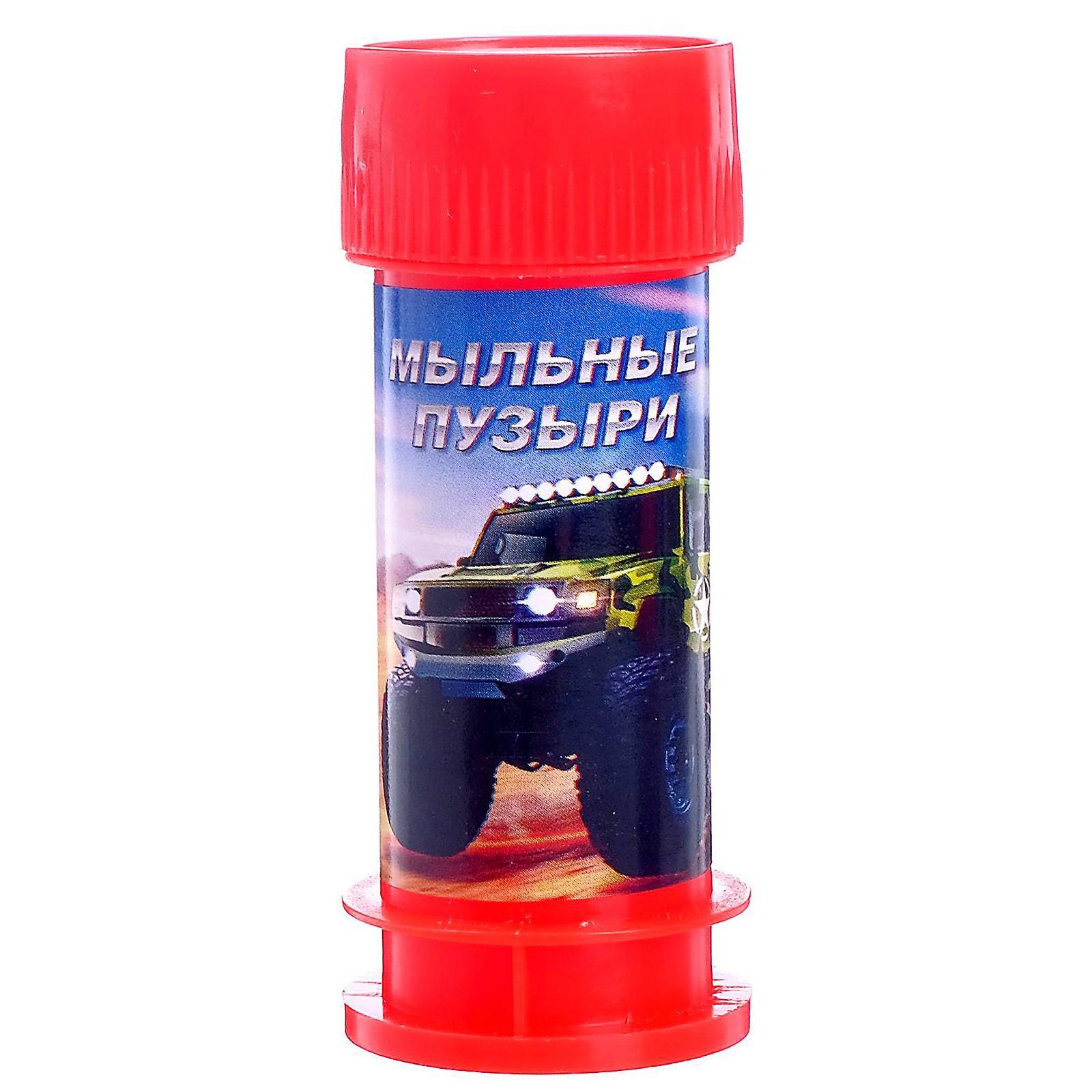 Мыльные пузыри 35мл Крутые тачки