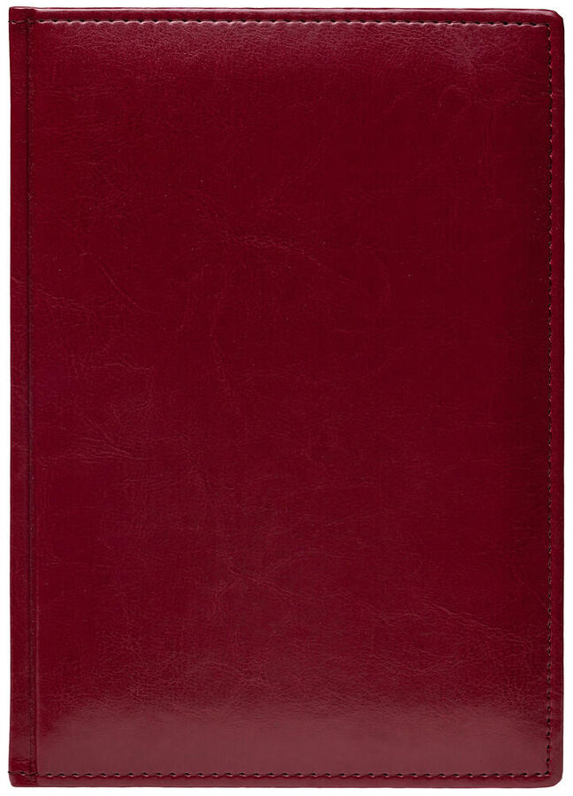 Ежедневник А5 2022г Sarif Classic бордо