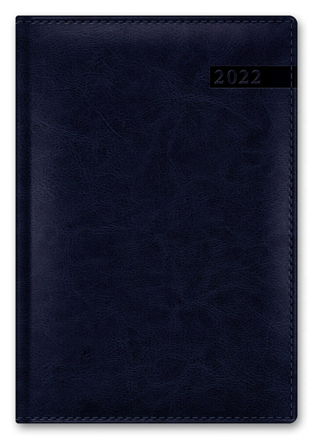 Ежедневник А5 2022г Sarif Image синий
