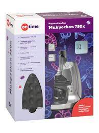 Микроскоп 750х, 3 объектива, держатель для смартфона, аксессуары