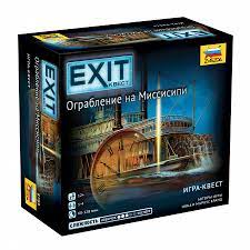 Игра Настольная Exit. Ограбление на Миссисипи