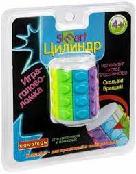 Игра Головоломка Smart Цилиндр 4 ряда пласт