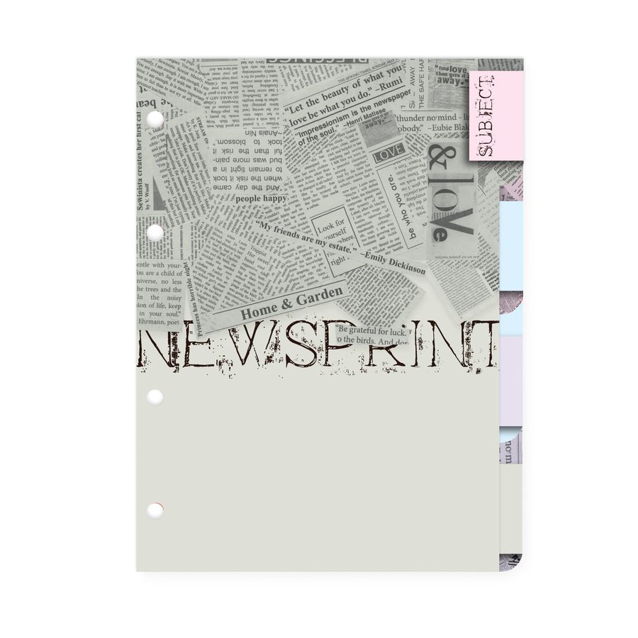 Разделитель А5 4л BV Газета