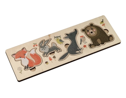 Настольная Лесные жители (30х10см) дерев