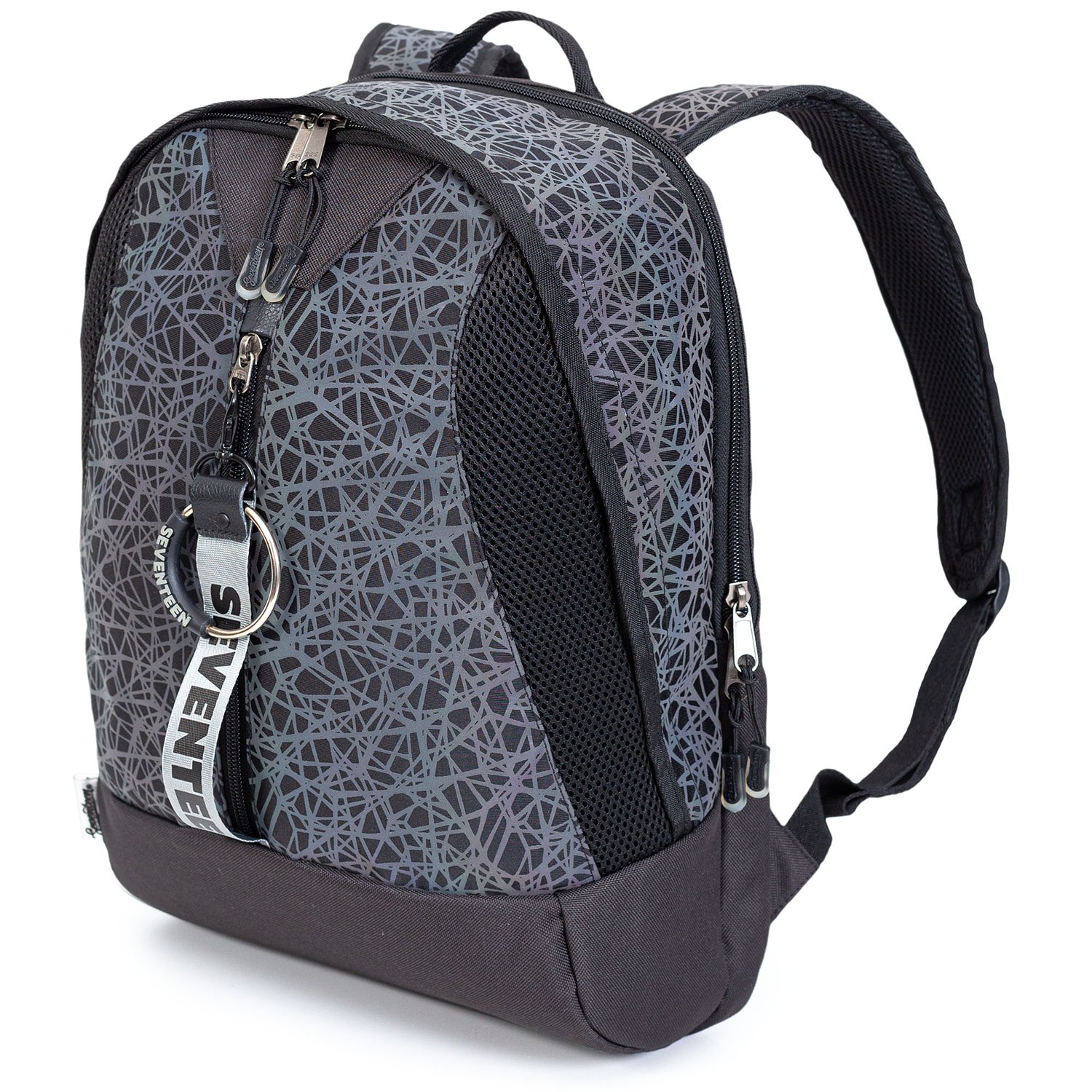 Рюкзак эргономич. Seventeen светоотр. (паутинка) 43*29*14см