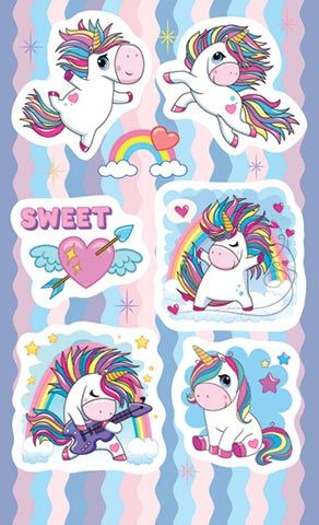 Наклейки 0-11-14085А Единорожки