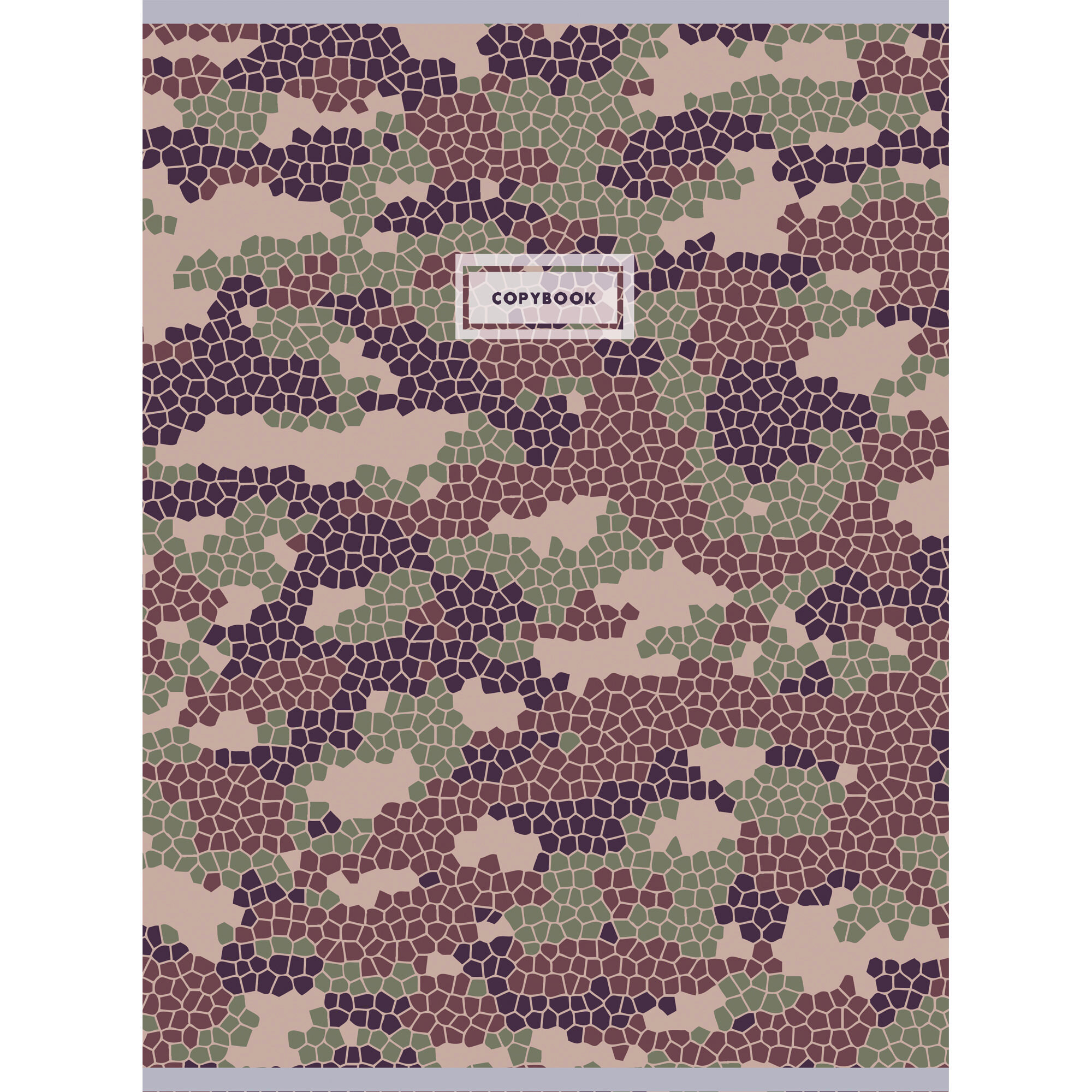 Тетрадь А4 80л кл Хаки