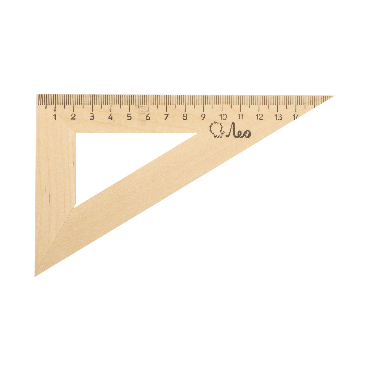 Треугольник деревянный 30гр 150мм