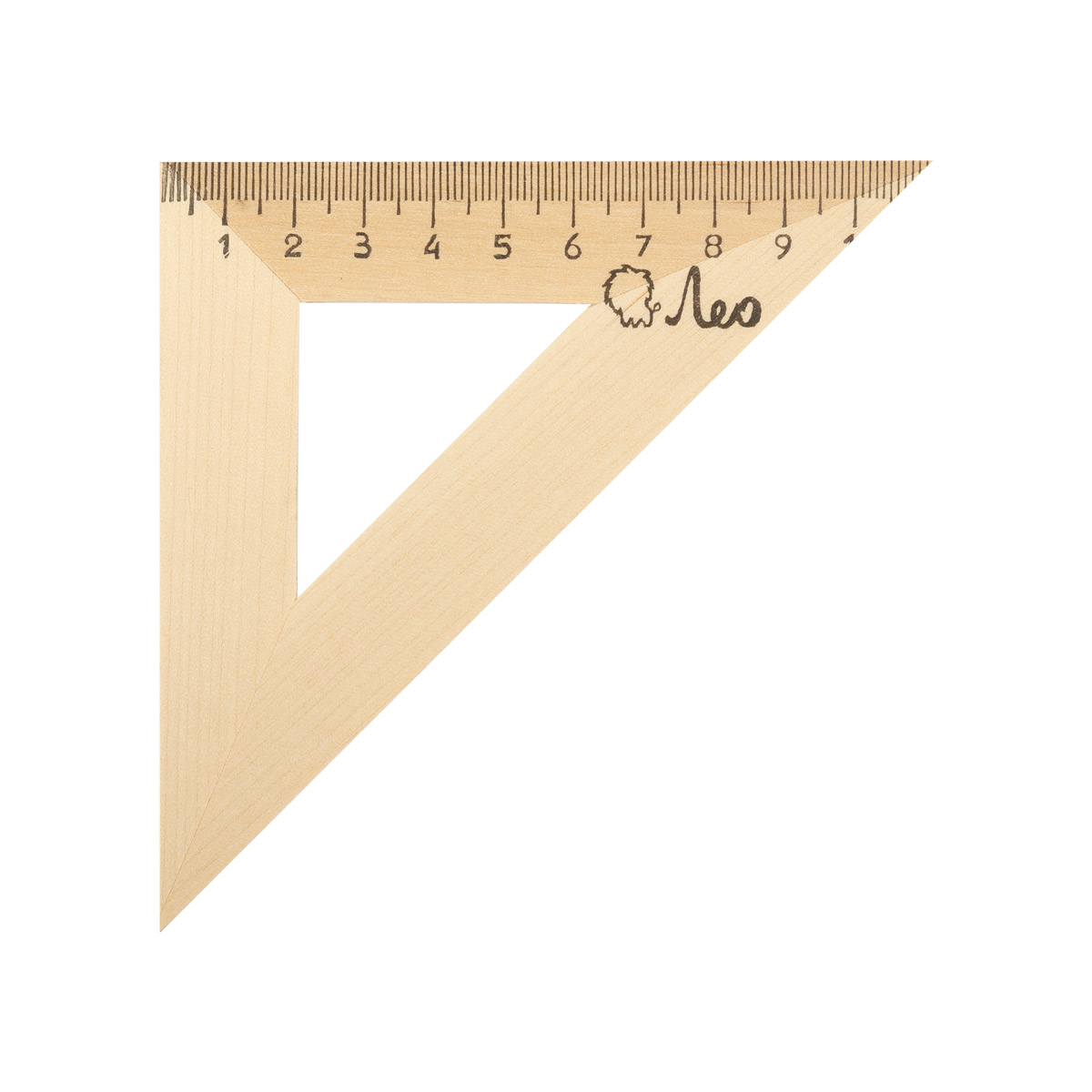 Треугольник деревянный 45гр 100мм