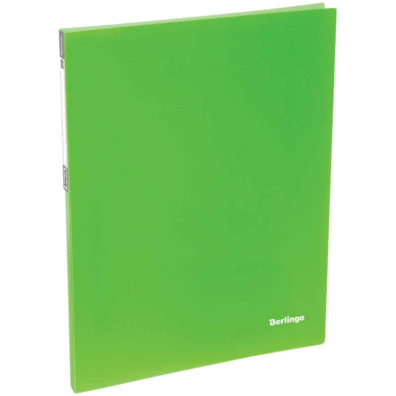 Папка-скоросшиватель Berlingo 17мм Neon 700мк зеленая