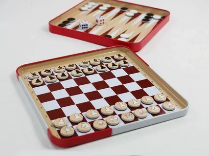 Игра Магнитная Шахматы, шашки, нарды