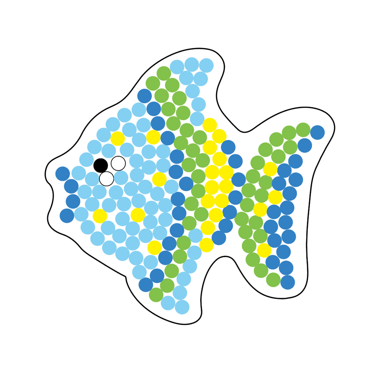 Творч Термомозаика №07 Рыбка