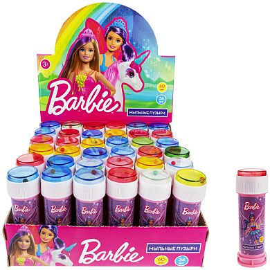 Мыльные пузыри 60мл Barbie