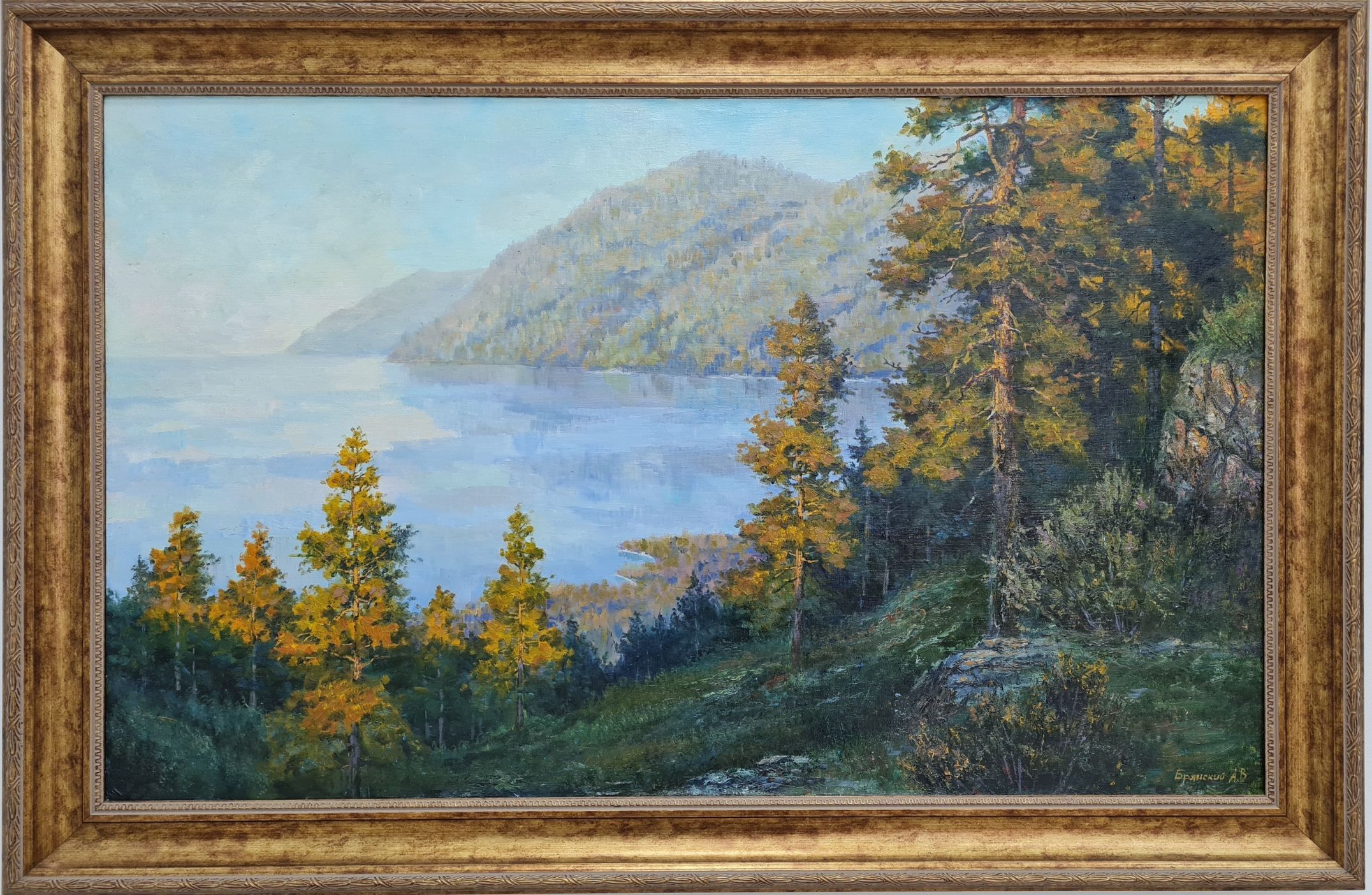 Картина "Берега священного Байкала"