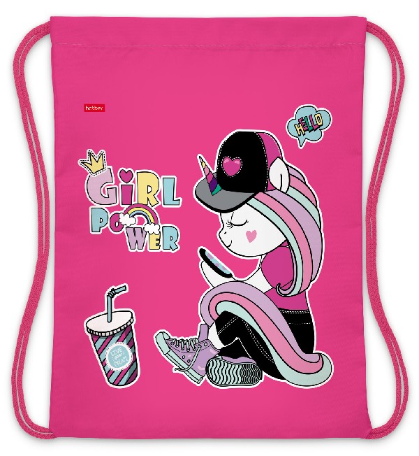 Мешок д/обуви Hatber Girl power