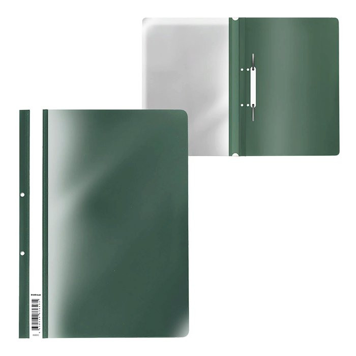 Папка-скоросшиватель EK Fizzy Classic зеленый с перфорацией