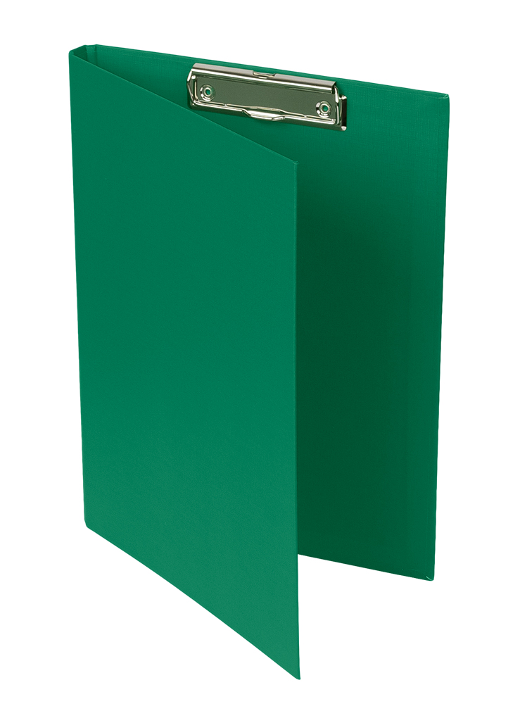 Папка-планшет А4 двойной EC зеленый PVC