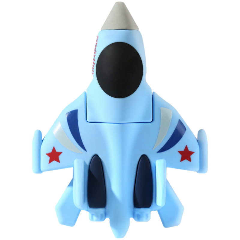 Флэш-карта USB 16GB Smartbuy Wild Series Самолет голубой USB 2.0