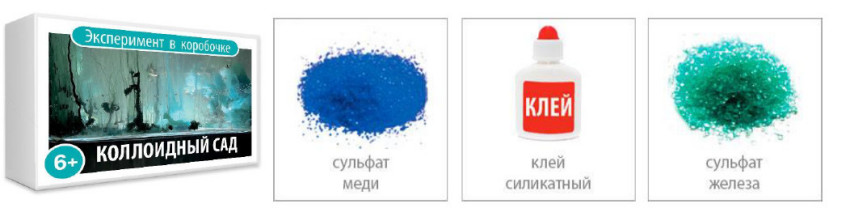 Набор для исследования Коллоидный сад