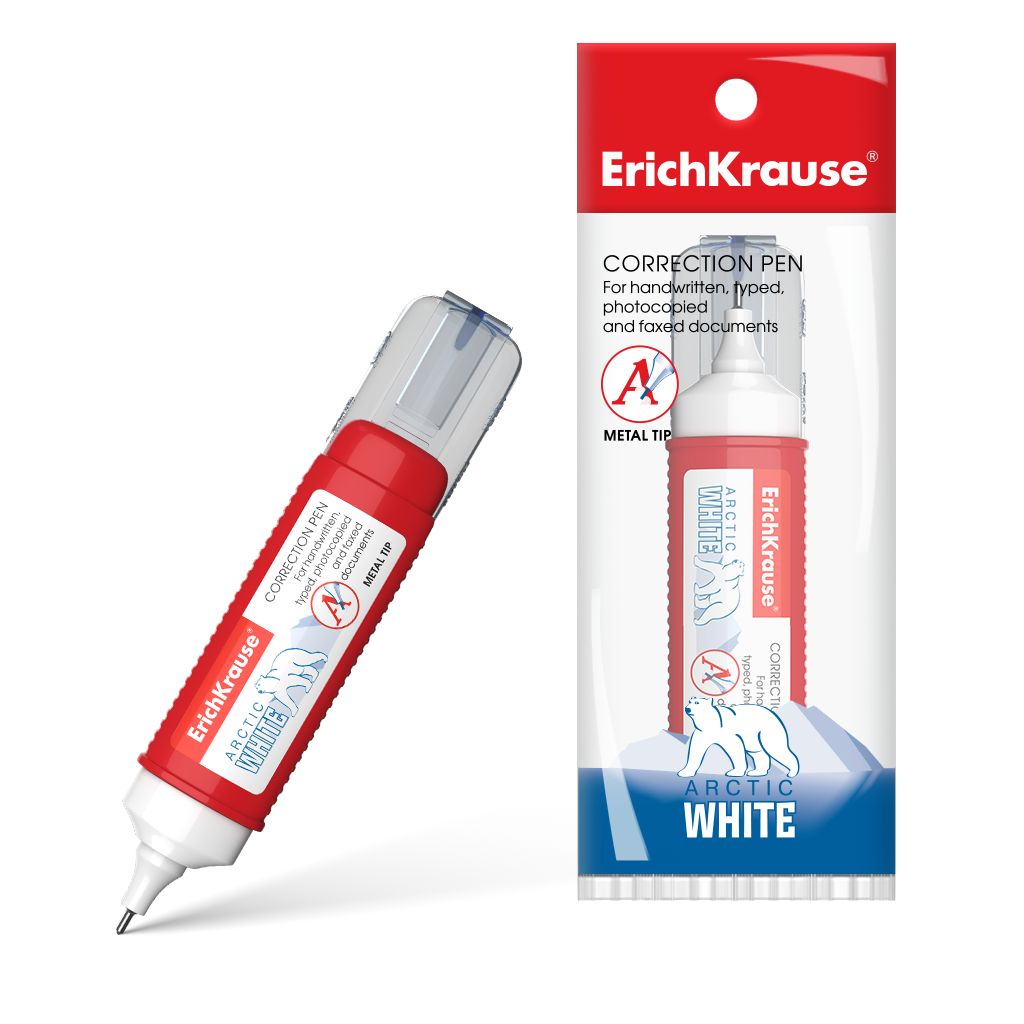 Штрих-ручка 12мл Arctic white