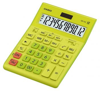 Калькулятор настольный 12 разр. Casio салатовый