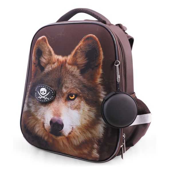 Ранец панцирный Hatber WOLF